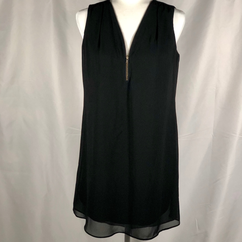 Black Zipper Dress